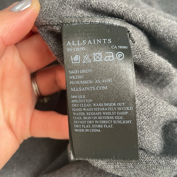 All Saints Asymmetric Dress - Picture 9 of 9